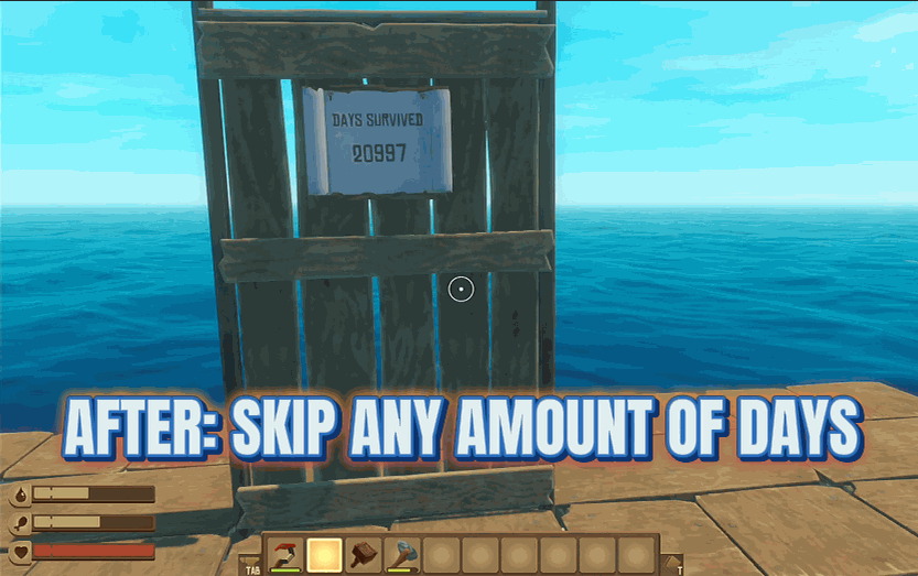 Raft — Time Forward (Add Days) (screenshot 2)